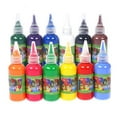 thumbnail image 3 of Uanit 12 colores para niños Diy Art Graffiti Pintura de color Pintura líquida lavable 12 juegos de dedos 720 ml Acuarela Sin pinturas Oficina y papelería, 3 of 8