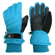 N'Ice Caps Womens Waterproof Thinsulate Gloves Winter Ski Snow Insulated Female Adults Turquoise