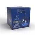 thumbnail image 2 of 9071181 LIGHTED ORNAMENT BLUE 6"" Celebrations Platinum LED Blue 6 in. Lighted Ornament Hanging Decor (Pack of 1), 2 of 3