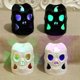 thumbnail image 2 of 4pcs Skull Candle Light Halloween Decor Decorations Halloween Decor Led Light-Up Candles, 2 of 5