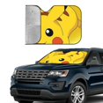 thumbnail image 4 of Windshield Sun Shade Foldable Car Front Window Sunshade For Car Suv Trucks Vans - Best Heat Shield Blocker Visor Cover Blocks Uv Rays And Keeps Your Vehicle Cool-Medium, 4 of 5