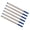 6 blue, variant on Pack of Replaceable Pen Refills, Points Pens Refills for Writing Metal Ballpoint Pen Refills, 2 Color Refil