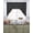 Black, variant on Dark Brown Swag Curtains for Living Room/Bedroom Windows, Vintage Country Monochrome Chocolate Color Kitchen Curtains and Valances Set 36 Inch Length, Light Filtering Swags Valance Curtain Panels