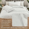 Jkzcp Qucover Oversized King Bedspreads 128x120 California King Quilt