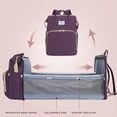 thumbnail image 6 of 4-in-1 Convertible Baby Diaper Bag - Get Organized with Multi-Purpose Travel Baby Bag - Includes Bassinet & Changing Pad Lightweight Design Wears 4 Ways - Spacious Interior, 6 of 8