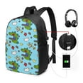 thumbnail image 2 of Rugrats Laptop Backpack With Usb Charging Port Travel Backpack Computer Bag 17 Inch School Bookbag For Adult Teen, 2 of 9