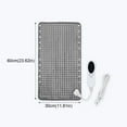 thumbnail image 2 of Electric Blanket Foot Warmer Warm Body 3 Kinds of Timers Electric 10 Temperature Modes Relief Heating Pad Heating Heating Camping And Hi18x18 Warm Plush Throw Blankets for Couch, Sofa, Bed, 2 of 8