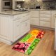 thumbnail image 1 of Alfombra de cocina BLESIY felpudo moderno antideslizante para interiores 60cmx180cm, 1 of 8