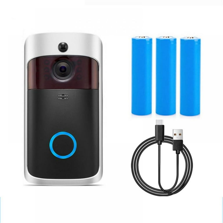 Wireless WiFi DoorBell Smart Video Phone Visual Intercom Door Bell Camera  Battery Power Phone Secure Camera Motion detector