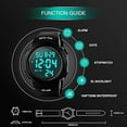 thumbnail image 3 of Royal-Dan Digital Watch, Big Surface, 50M Waterproof, Scratch & G-shock Resistance, LED Displa , Stopwatch Alarm, 24/12 H modes, Slim Design, 3 of 7