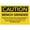 Warning Sign 4, variant on Caution Broken Glass Sign - 12×8 Inches, Aluminum Warning Sign, Property Business Yard House Office Safety Decor