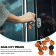 thumbnail image 3 of SOPOTUTU 10pcs Sports Keychain PVC Party Gift for Colleagues and Friends, 3 of 6
