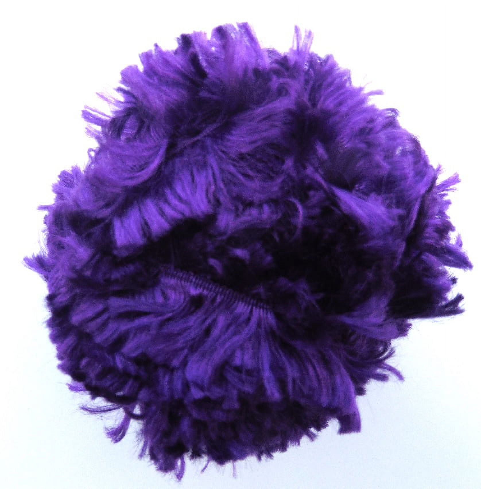 Half Moon Purple Feathered Yarn, 1 Each