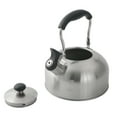 Mainstays 1.8Liter Whistle Tea Kettle Stainless Steel Silver