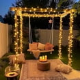 thumbnail image 4 of Cadena de luces LED JMEXSUSS, 173 pies, 500 LED, blanco cálido, para exteriores, 4 of 8