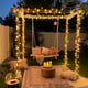 thumbnail image 4 of Cadena de luces LED JMEXSUSS, 173 pies, 500 LED, blanco cálido, para exteriores, 4 of 8