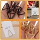 thumbnail image 3 of BESTYASH 30Ud Sujetapapeles Triangulares Coloridos Para Uso Diario En Aluminio Resistente, 3 of 8