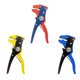 thumbnail image 4 of Kenally Alicates de escala de doble cara para pelar cables precisos Pelacables automáticos Artesanía Amarillo, 4 of 6
