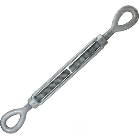 

1 Inch X 12 Inches Galvanized Eye And Eye Turnbuckle