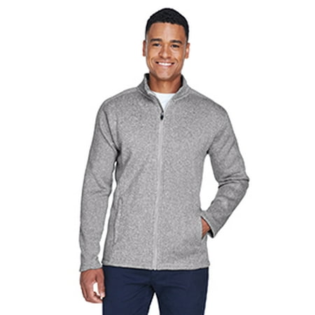 Jones Zip - Devon & Jones Men's Bristol Full-Zip Sweater Fleece Jacket