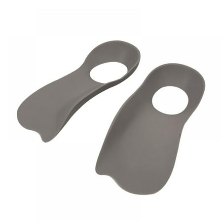 

Naiyafly 1Pair Flat Feet Orthopedic Insoles Plantar Fasciitis Insoles TPR Breathable O-shaped Legs Arch Support Running Athletic Shoe Insoles Gray M (35-40)