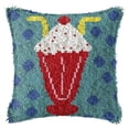 thumbnail image 1 of Ounissouiy Bonito regalo, juego de pestillo para funda de cojín para niños y adultos, Kit de gancho de pestillo DIY con diseños adorables, Artesanía, 1 of 6