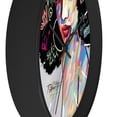 thumbnail image 3 of TSmartArt @ Walmart. Graffiti Chic 10" Black Analog Wall Clocks, 3 of 3