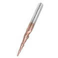 thumbnail image 1 of Herwey Tapered Milling Cutter Ball Nose End Mills Tungsten Steel Carbide 2 Flute Router Bits For 3D Wood Engrave For Woodworking For, 1 of 8