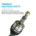 thumbnail image 6 of Bode-man Pair Front Left and Right CV Axle Drive Shaft for AWD 1997-2002 Chevy Astro/GMC Safari AWD ONLY, 6 of 7