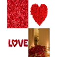 thumbnail image 3 of 1056pcs Valentine's Day Balloon Decoration, Golden 'i Love You' Balloon Banner And Heart Shaped Balloons Set, 1000 Pieces Red Silk Rose Petals And Bea, 3 of 5