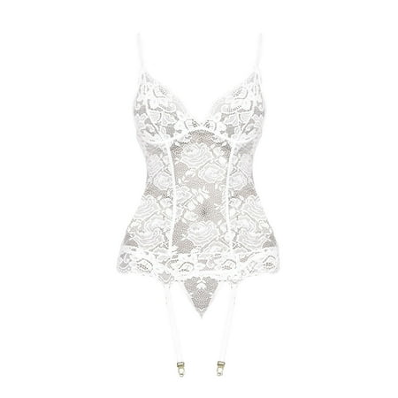 

ZMHEGW Women Bodysuits Outfits Underwear Nightwear Sleepwear Babydoll Stylish Lace G String Nightwear Womens Lingerie