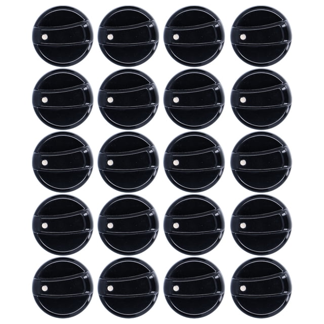 Range Knob,20PCS 8mm Universal Kitchen Stove Control Knob Control Dial Knob Power Packed Performance