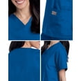 thumbnail image 4 of Landau Women's Scrub Zone Classic Relaxed Fit Breathable Fade Resistant 3 Pockets Pull Over Tunic Scrub, Style 70221, 4 of 5