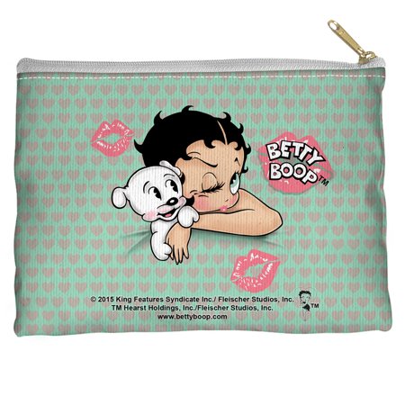 Betty Boop Cartoon Goodnight Kiss & Hollywood Premiere Accessory Pouch