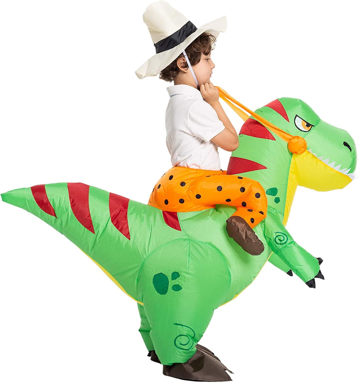 Buy Spooktacular Creations Inflatable Dinosaur Costume Riding a TRex