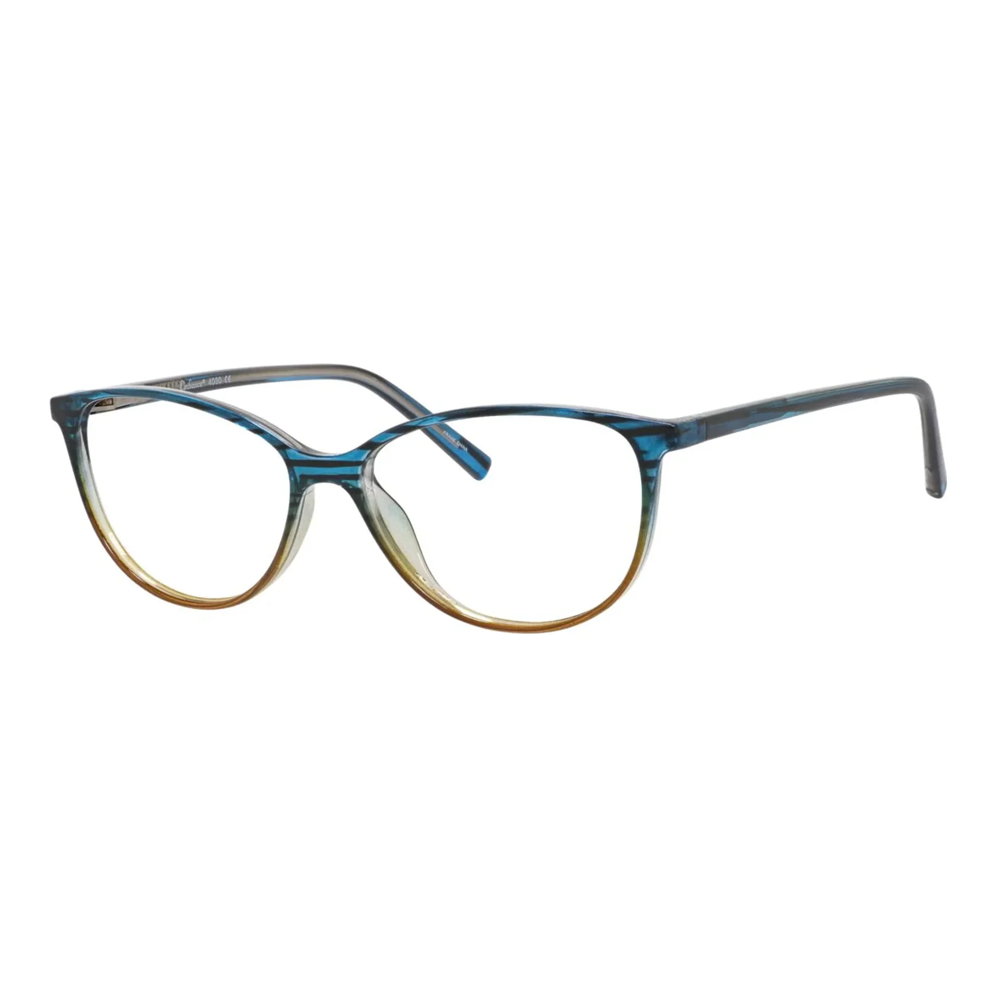 Enhance EN4080 Eyeglasses Blue Mix Size Large 55-15-140 Women Frame