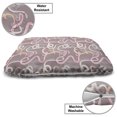 thumbnail image 3 of Snake Pet Bed, Continuous Forest Reptilian Amazonian Fauna in Pastel Tones, Chew Resistant Pad for Dogs and Cats Cushion with Removable Cover, 24" x 39", Warm Taupe Dust, by Ambesonne, 3 of 4