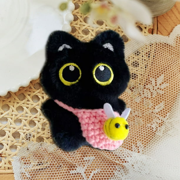 Cat Purse Accessories White Cat Bag Charm Key Chain Made Of Durable PVC, Stylish Accessory For  Bags Nihaojewelry