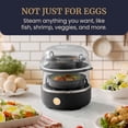 thumbnail image 2 of Cocedor de huevos Elite Gourmet EGC1215B inoxidable con capacidad para 14 huevos, 2 of 8