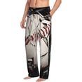 thumbnail image 6 of Sikiie Baseball Breaking Glass Pajama Pants Men, PJ Bottoms, Sleep & Lounge Pants-Large, 6 of 6