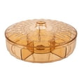 thumbnail image 3 of GUOOL Compartiment de Rangement Transparent, Multifonction Luxe Léger avec Couvercle Assiette à Bonbons, 3 of 6