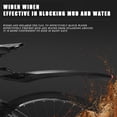 thumbnail image 3 of HUGFEGWE Combination Tool Quick Release Model Bicycle Mudguard Guards Kit - Full Coverage Lengthening and Widening Bike Front/Rear Mud Protector,Red CJB91-54779, 3 of 7