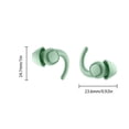 thumbnail image 3 of Bouchons d'Oreilles pour Réduction de Bruit, Bouchons d'Oreilles Étanches Insonorisés pour Dortoir de Natation, Éviter le Filtre à Bruit, Protection Auditive, Bouchons d'Oreilles pour Dormir, 3 of 7