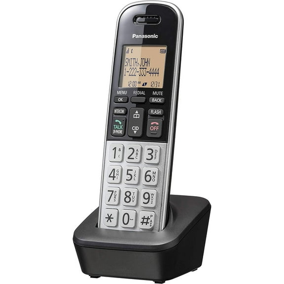Teléfono inalámbrico Panasonic KX-TGB910S con altavoz y Bloqueo de llamadas