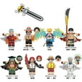 thumbnail image 1 of Set de 9 Minifiguras de la Serie Anime, Figuras de Bloques de Construcción de Personajes, Juguete Coleccionable para Fiestas y Regalos, 1 of 10