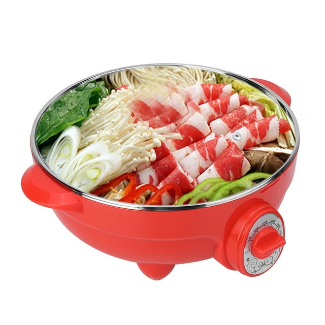 Electric Pan Electric Bbq Pan Kitchen Electric Pot 6L Multifunction Electric Pan Hot Pot BBQ Frying Kitchen Cook Grill AU Plug 220V
