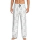 thumbnail image 1 of Balery Heart Rabbit Pantalones de pijama para hombre, pijama ultraligero, pantalón de descanso-XX-Large, 1 of 6