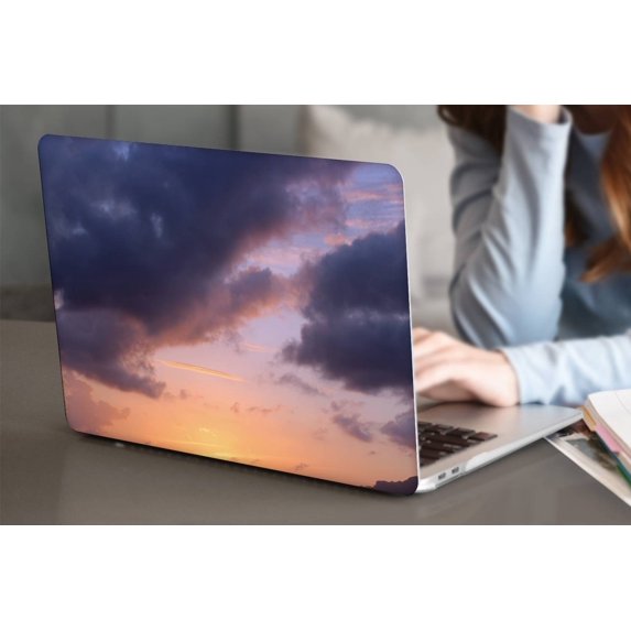 KSK KAISHEK Compatible with MacBook Pro 13 inchs Case 2023 2022 2021-2016 Rel. Model M1 A2338 A2289 A2251 A2159 A1989 A1706 A1708, Plastic Hard Case Cover + Black Keyboard Cover, Sky Series 1192
