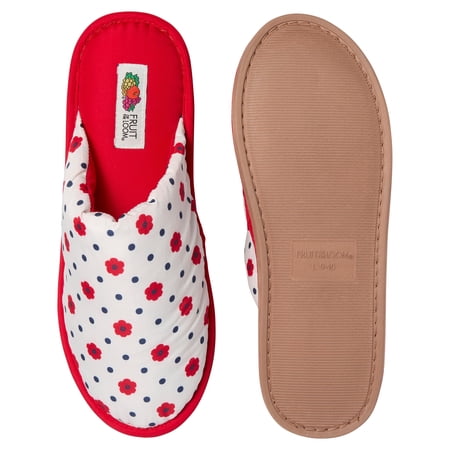 Fruit of the Loom Women's Nylon Padded Slippers