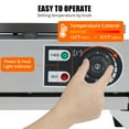 thumbnail image 3 of 16" Commercial Electric Crepe Maker, 1500W+1500W Double Plate Pancake Maker Griddle, Adjustable Temp Control 110V Electric Crepe Machine for Blintzes, Eggs, Bacon, 3 of 6
